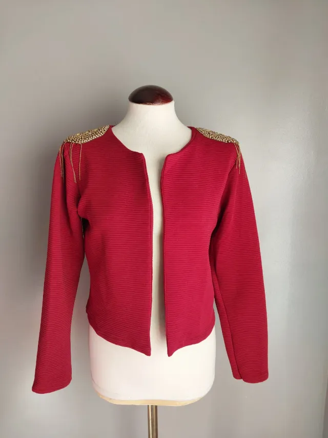 Torera S con aplicaciones doradas