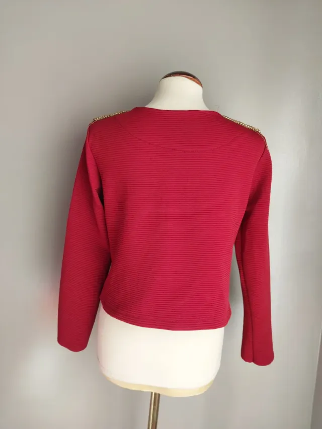 Torera S con aplicaciones doradas