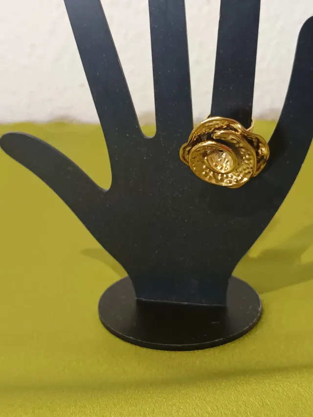 Sortija Acero Inoxidable Flor