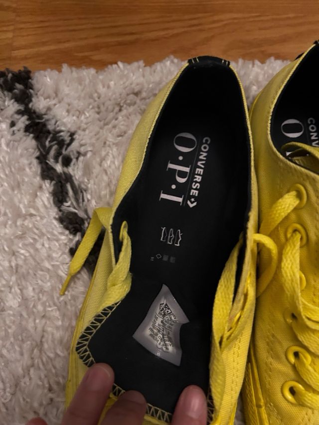 Zapatillas Converse Amarillas fluorescente