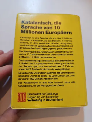 Katalanisch für Unterwegs. Diccionari catalá alema