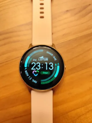 Smartwatch Lotus Mujer Dorado y Rosa