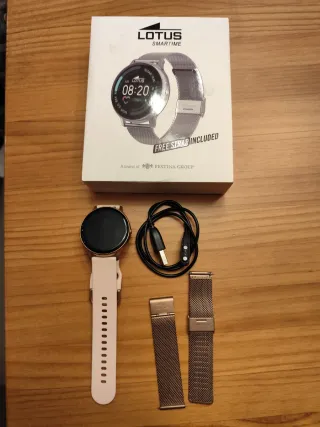Smartwatch Lotus Mujer Dorado y Rosa