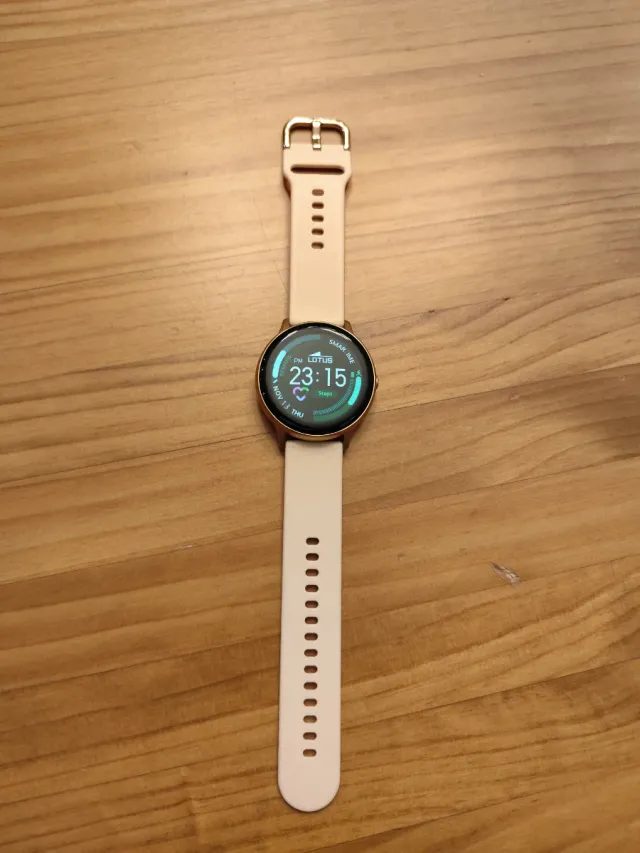 Smartwatch Lotus Mujer Dorado y Rosa