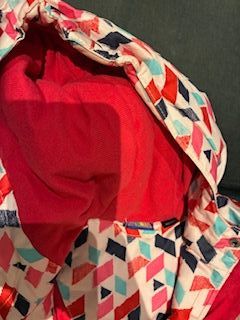 Chaqueta de nieve para niña, talla 2-4