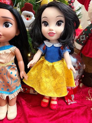 Set 4 Bambole Principesse Disney Ariel Biancaneve