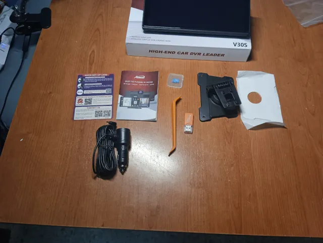 Pantalla Coche V30S Dash Cam CarPlay