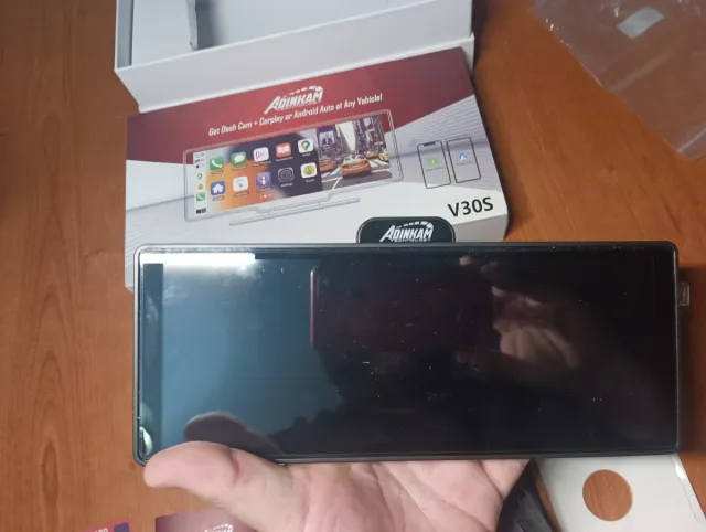 Pantalla Coche V30S Dash Cam CarPlay