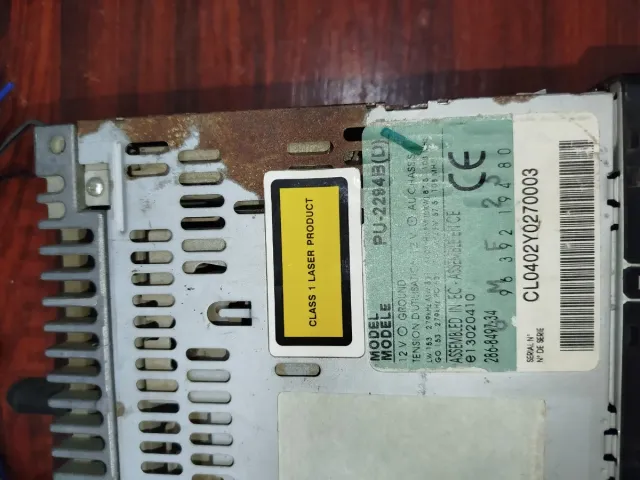 Radio CD Citroën C15 Original