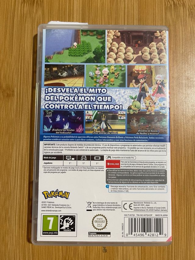 Pokémon Diamante Brillante Nintendo Switch