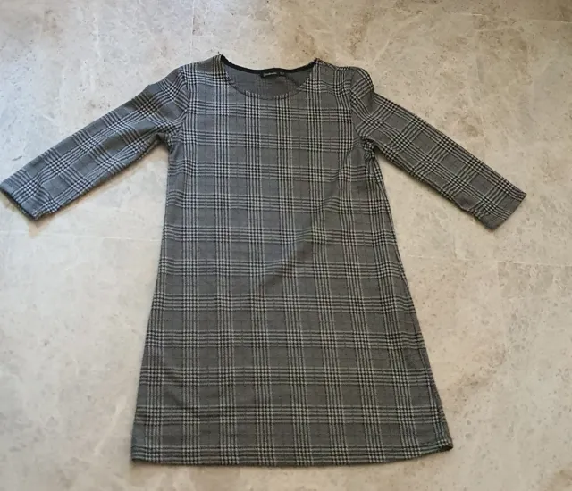 Vestido Stradivarius cuadros Talla M