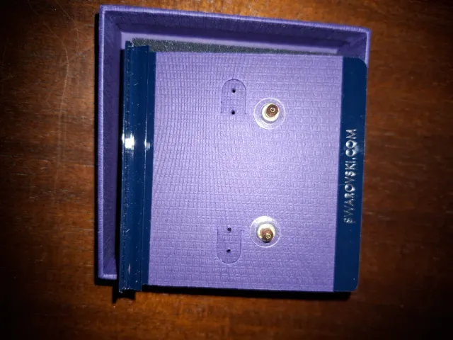 Pendientes Swarovski Circonita Oro Rosa