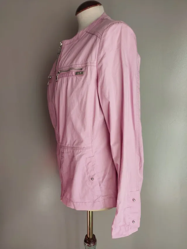 Chaqueta Ligera Rosa Talla 44