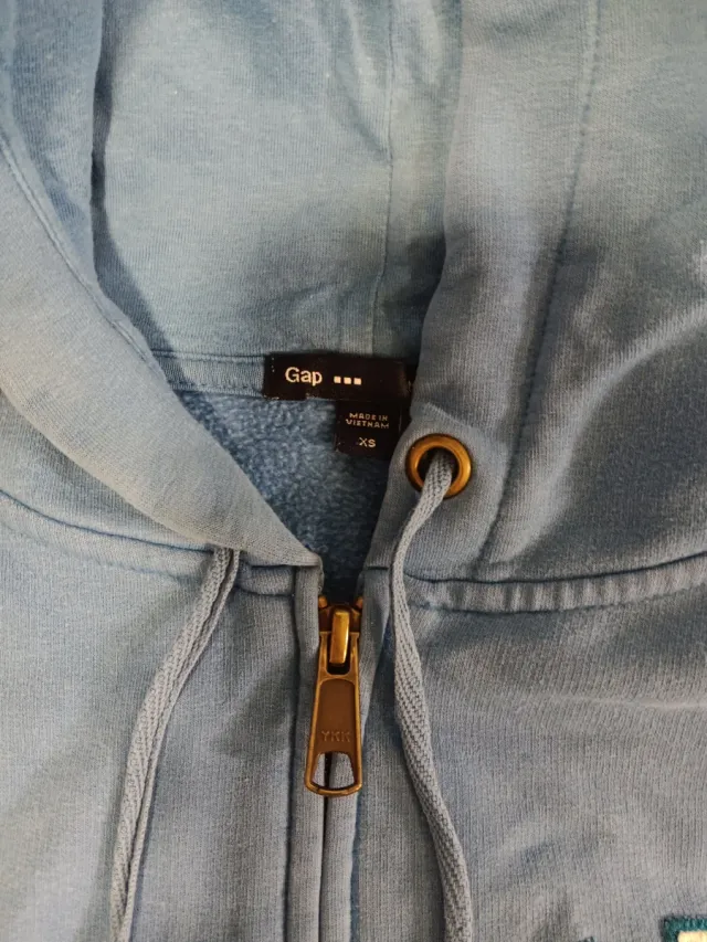 Sudadera Gap Azul con Cremallera