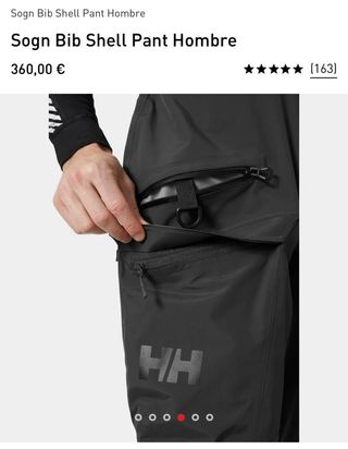 Peto Esquí Helly Hansen Negro Hombre
