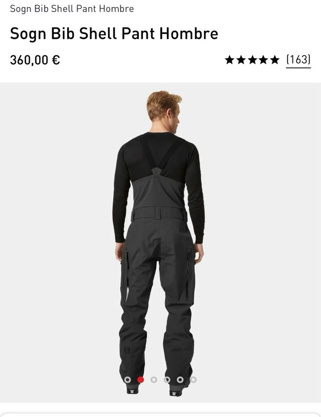 Peto Esquí Helly Hansen Negro Hombre