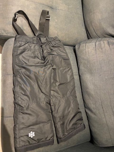 Pantalón de esquí para niño negro, talla 2-4 años