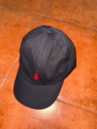 Gorra Polo Ralph Lauren Negra Roja
