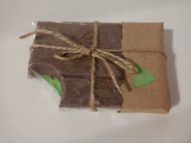 Jabón artesano envuelto