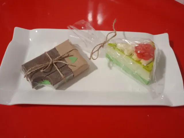 Jabón artesano envuelto