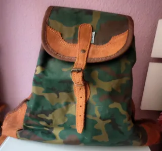 Mochila camuflaje para caza y excursiones