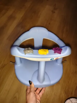 Adaptador asiento bebé Aquababy ducha azul