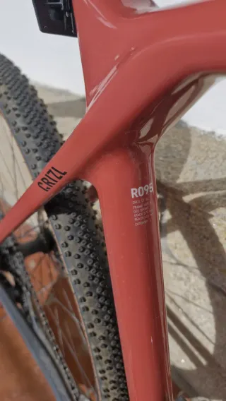 Bicicleta Gravel Canyon Roja