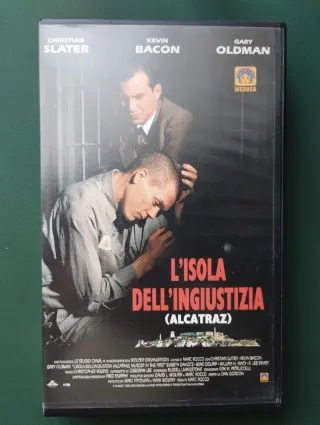 VHS L'isola dell'ingiustizia (Alcatraz)