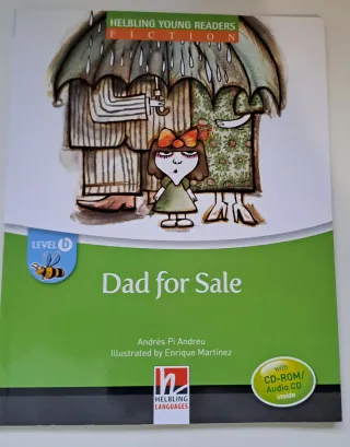 Libro inglés "Dad for Sale". Level b.Starters