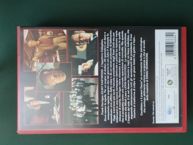 VHS Nel centro del mirino Clint Eastwood