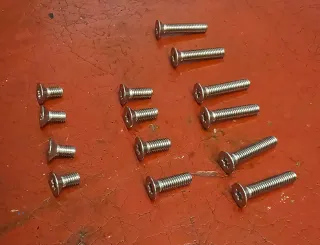 Kit Tornillos Hidrofoil Gong V1