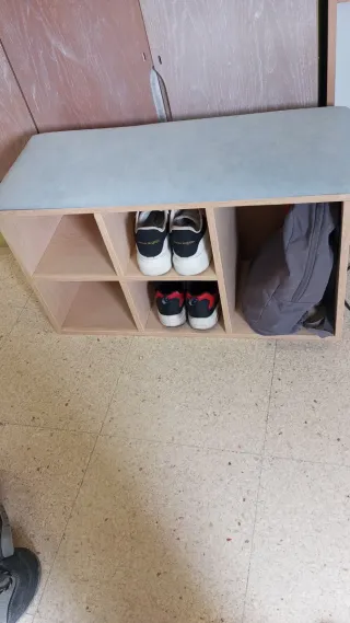 Banqueta organizadora aglomerado