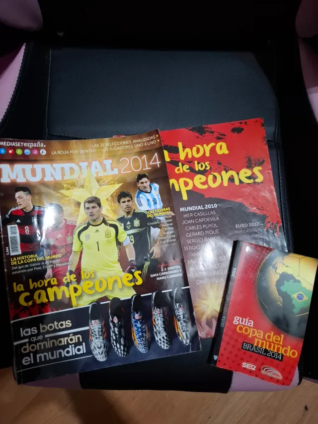 Lote Guías Copas del Mundo