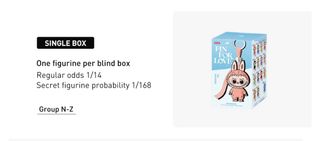 ORIGINAL Pop Mart LABUBU Pin for Love N-Z