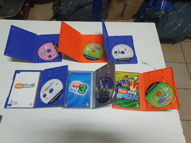 Pack de 6 juegos de Eye Toy PS2