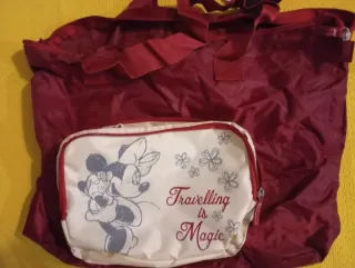 Bolsa plegable Minnie Mouse