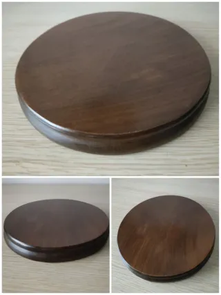 ANTIGUAS PEANAS DE MADERA Y TERCIOPELO 15€ 17€ 35€