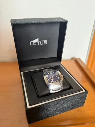 Reloj Lotus Acero Inoxidable Azul