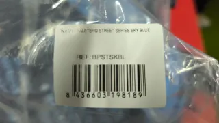 Paletero de pádel azul