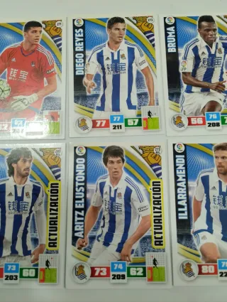 Cromos Adrenalyn 2015/16 Real Sociedad