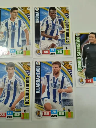 Cromos Adrenalyn 2015/16 Real Sociedad