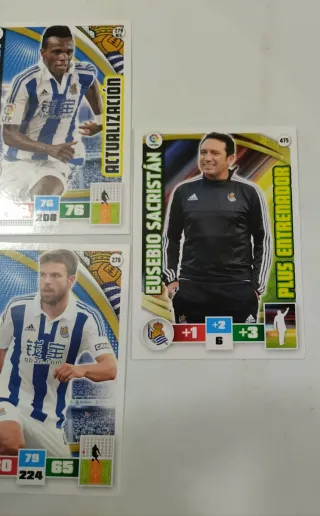 Cromos Adrenalyn 2015/16 Real Sociedad