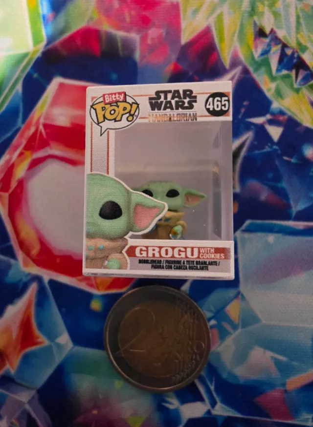 Funko bitty Pop! Grogu con Galletas 465