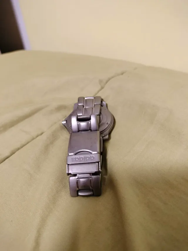 Reloj Adidas Titanium Azul y Plateado