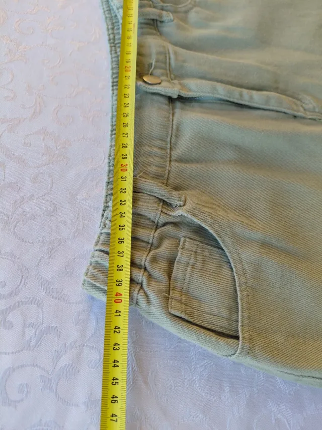 Pantaloni Cargo Donna Verde Salvia