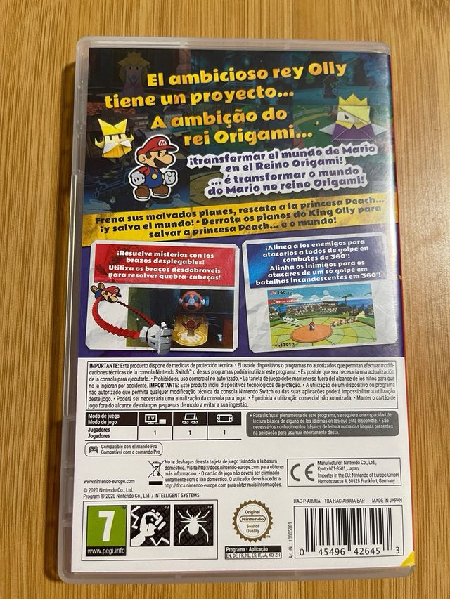 Paper Mario The Origami King Nintendo Switch