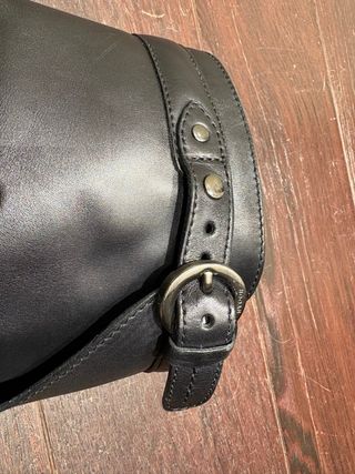 Stivali Biker Hogan Pelle Neri