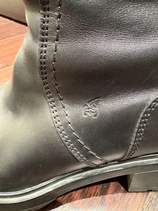 Stivali Biker Hogan Pelle Neri