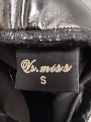 Leggings polipiel efecto piel talla S