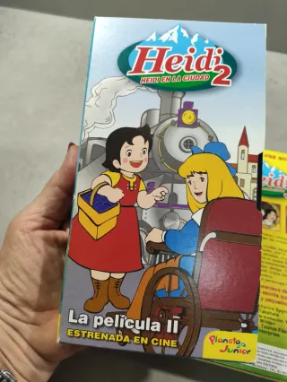 3 Películas Heidi VHS (Español)